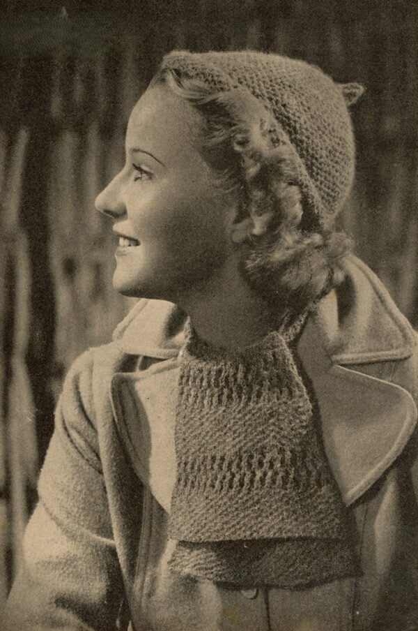 Foto D30A004 Muts en sjaal