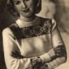 Pullover met ingebreid motief