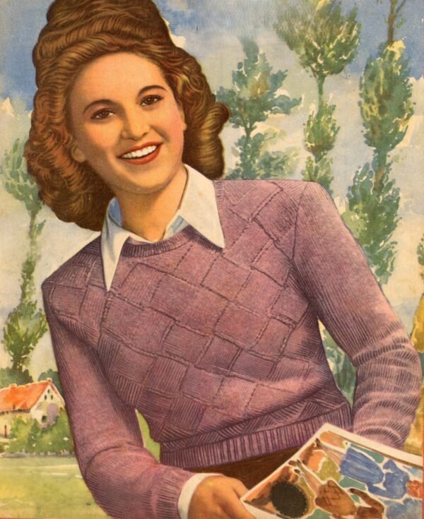 Foto 1 D40T037 Damespullover