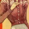 Blouse met jacquard rand