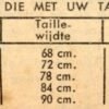 Blouse met jacquard rand
