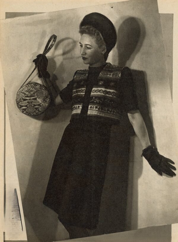 Japon met bonte bolero