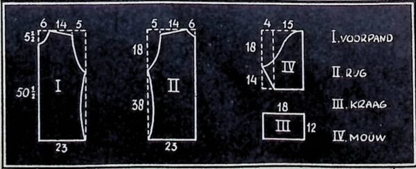 Gestreepte damesjumper