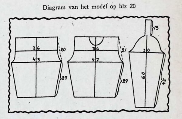 Jumper met banen in patroonbreiwerk