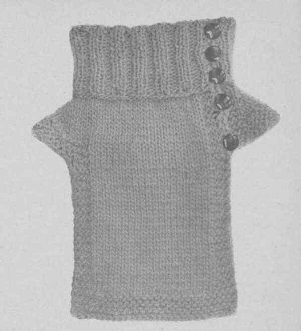 Gehaakte en gebreide col en kraag