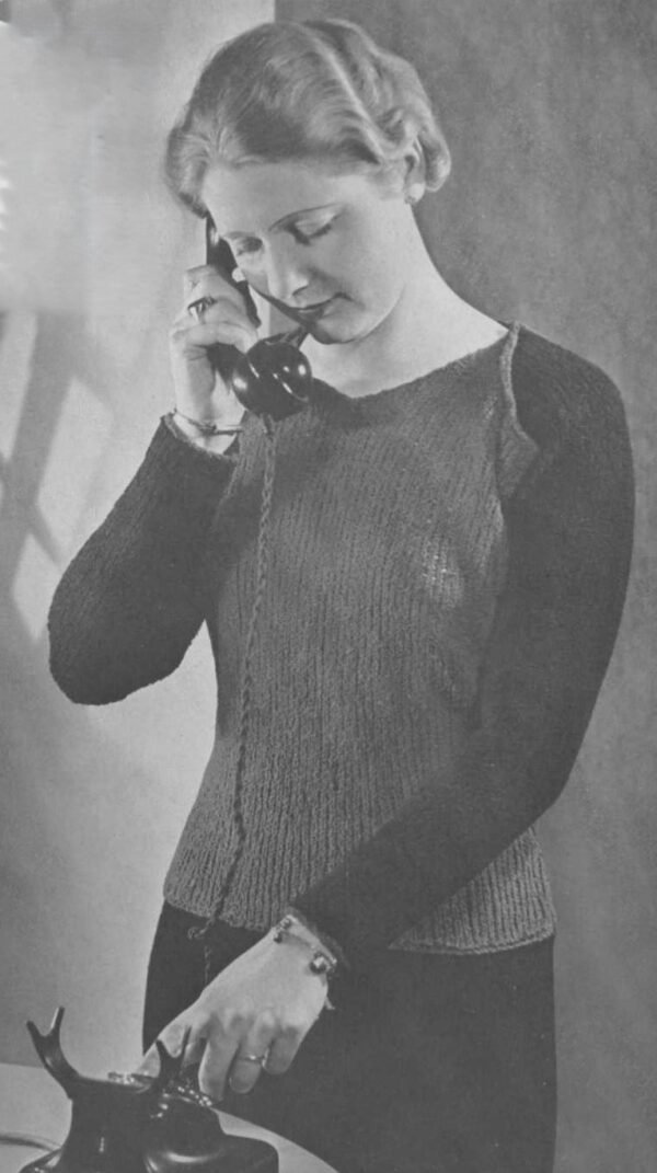 Tweekleurige damesblouse