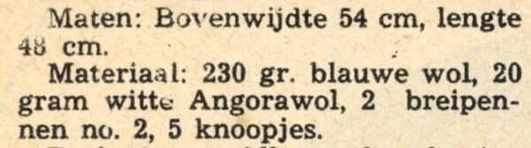 Twee gebreide jurkjes