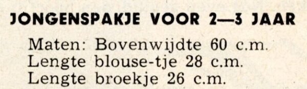 Gebreide broer en zus outfit