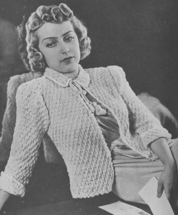 Foto 1 D30V064 Gehaakt bedjasje