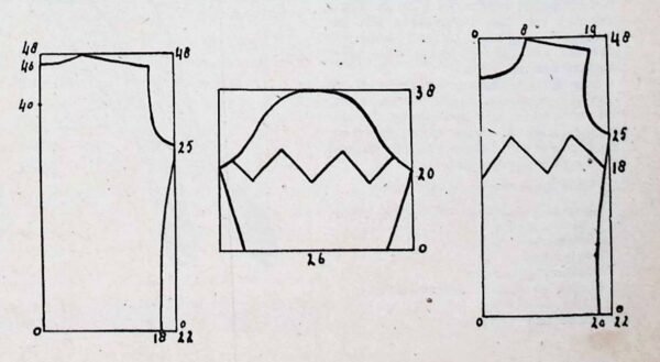 Damesjumper met Gotische motieven