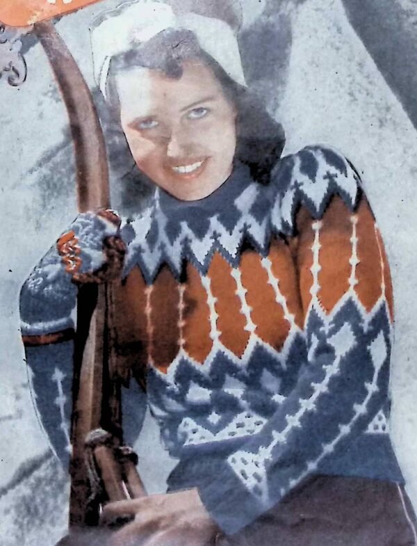 Damesjumper voor de wintersport