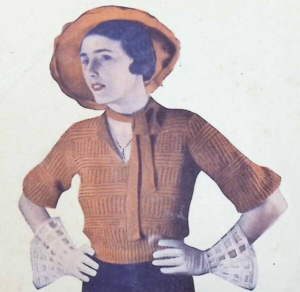 Foto D30T008 Damesjumper met motief