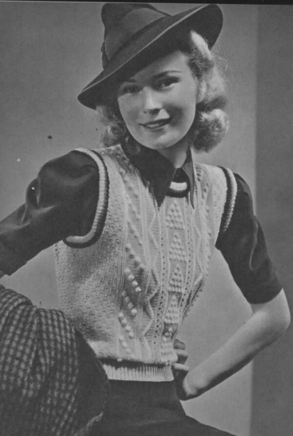 Foto D40T203 Sportieve dames slipover