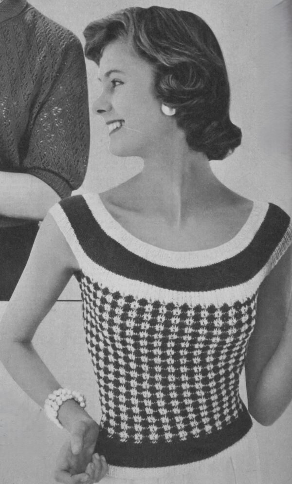 Geblokte zomerjumper